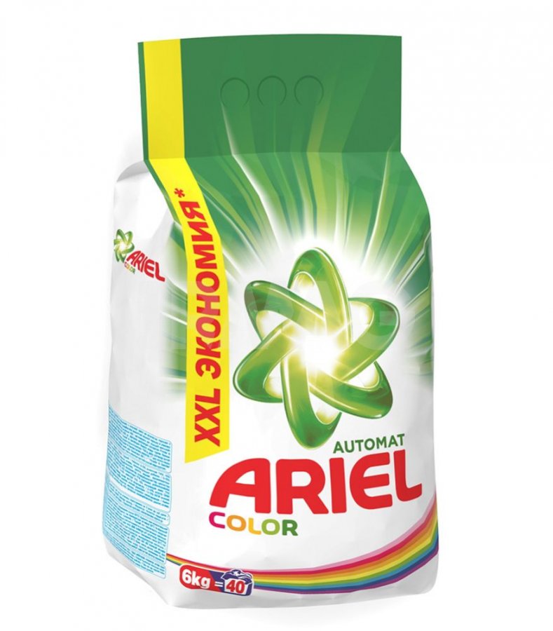 Стиральный порошок Ariel Color автомат, 6 кг